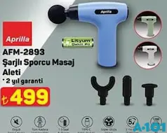 APRİLLA AFM-2893 ŞARJLI SPORCU MASAJ ALETİ fiyat ve kampanya bilgisi
